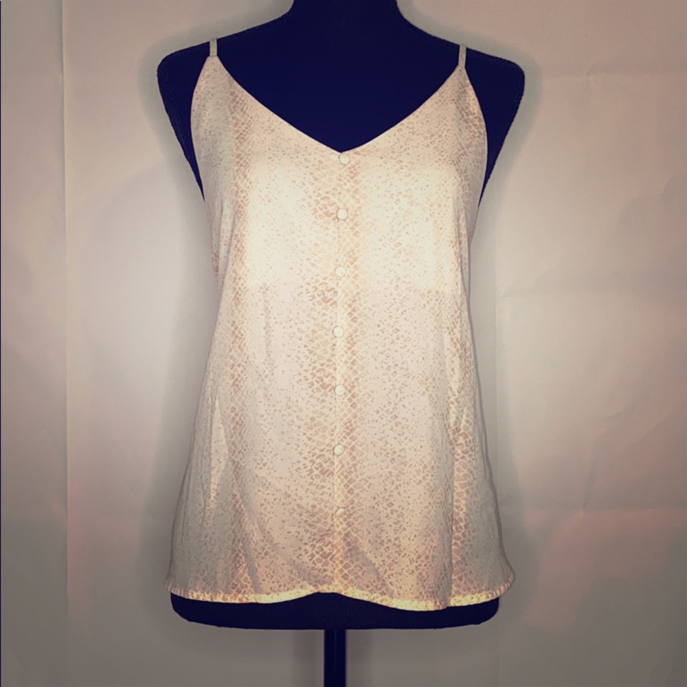 Snakeskin cami top